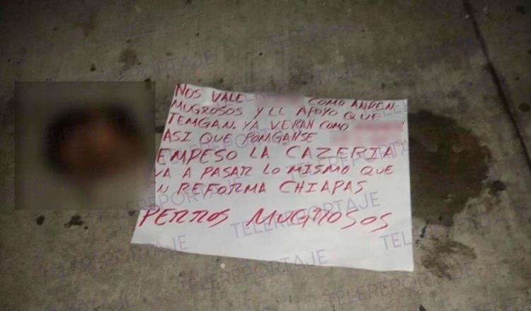 Descuartizan cuerpo en Tabasco; dejan partes en Comalcalco y Cunduacán