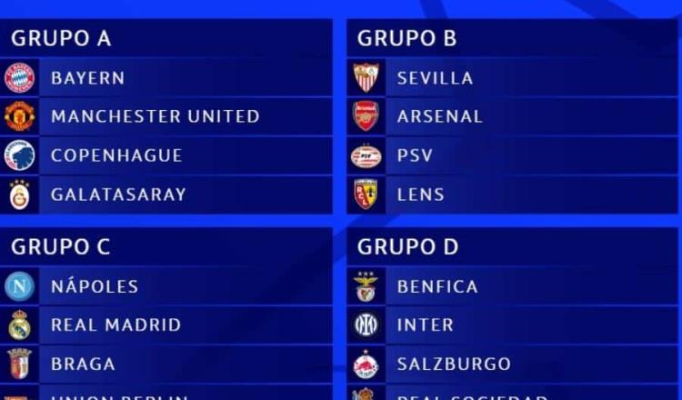 Definidos grupos Champions League; Feyenoord en el grupo de la muerte