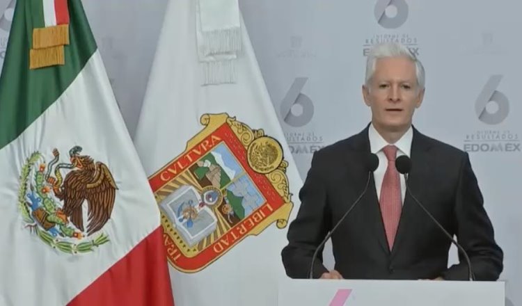 Con elogios a AMLO, Del Mazo, rinde su último informe