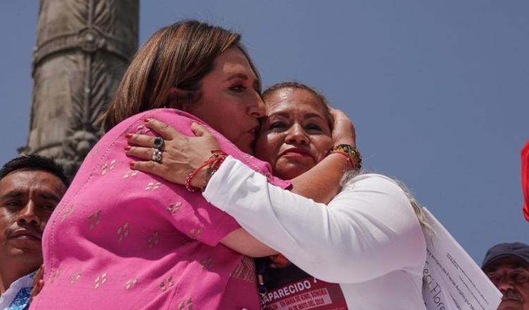 Xóchitl Gálvez representa una esperanza para que nuestra voz sea escuchada: Madre buscadora