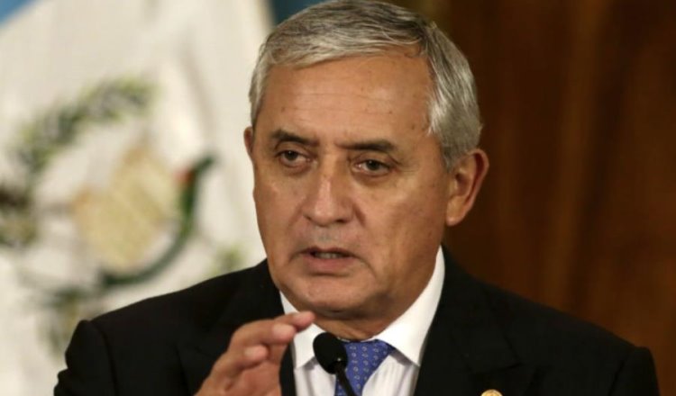 Expresidente de Guatemala se declara culpable de corrupción durante su mandato