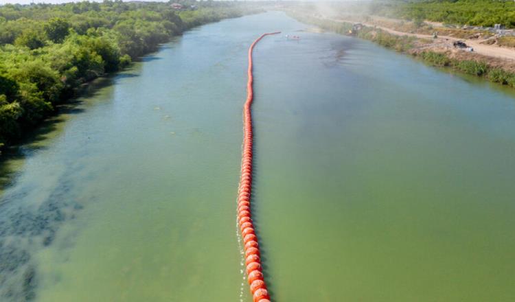 Texas deberá retirar boyas del río Bravo