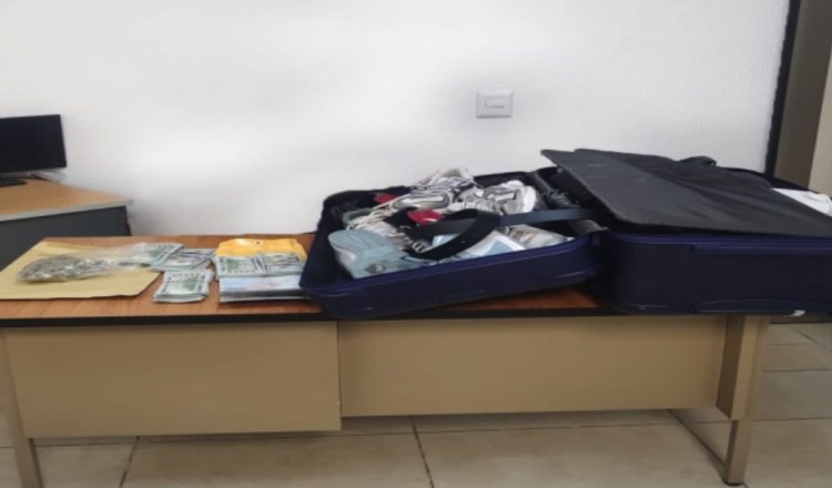 Detienen a mujer en Aeropuerto de Los Cabos; llevaba marihuana y 49 mil dólares