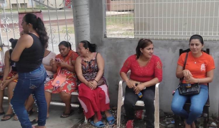 Padres mantienen protesta en Cárdenas en contra del plan ´La Nueva Escuela Mexicana´