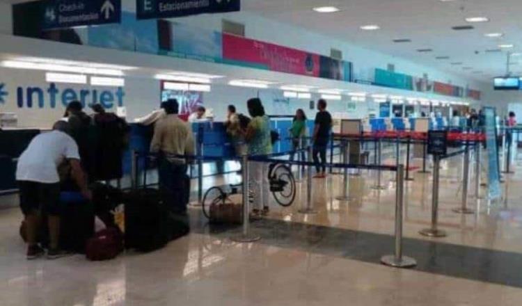 Aumenta 11.8% flujo de pasajeros en aeropuerto de Villahermosa durante agosto