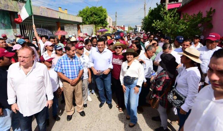 Inicia May recorridos por el estado para "escuchar al pueblo" y defender la 4T