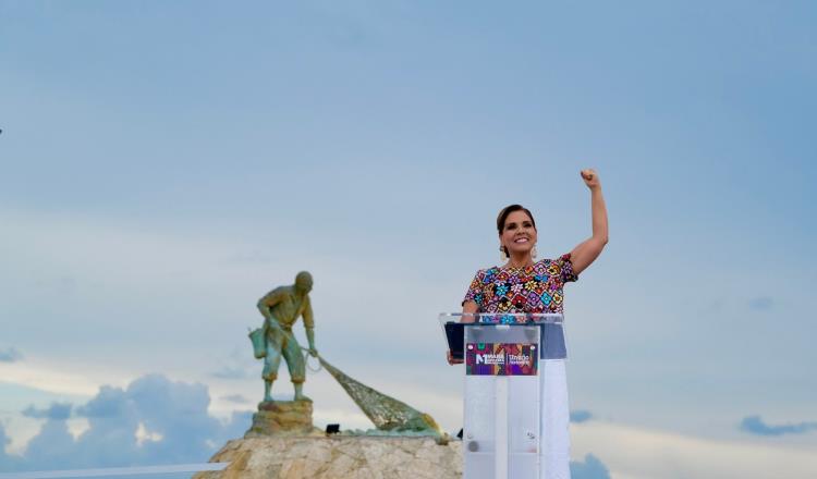 El próximo año México tendrá su primera mujer presidenta y será de izquierda, vaticina Mara Lezama durante su informe