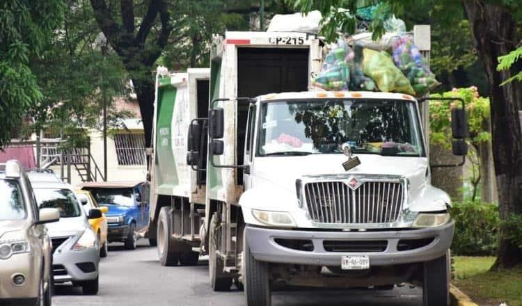 Recolección de basura en Centro operará con normalidad este 16 de septiembre