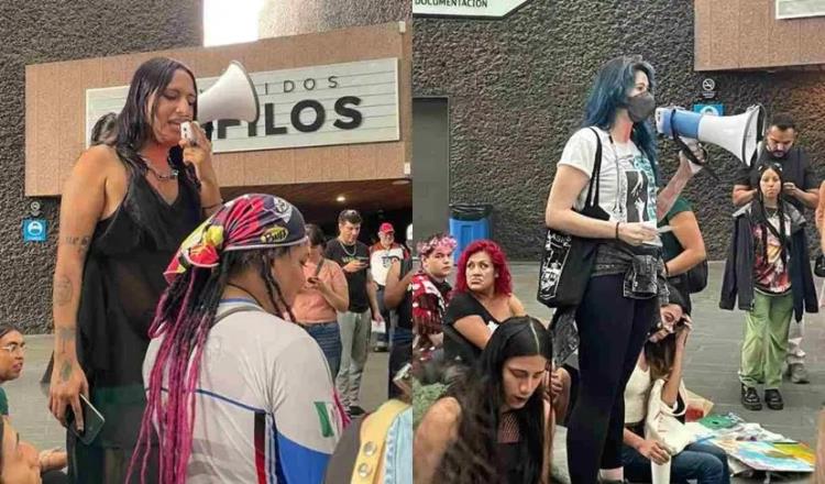 Activista trans realiza toma simbólica de la Cineteca Nacional tras acto de discriminación