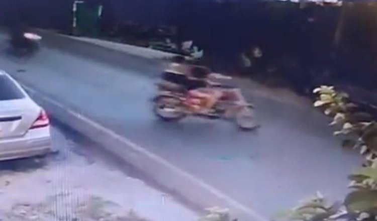 3 heridos deja choque entre motociclistas en ejido Moté, Cunduacán