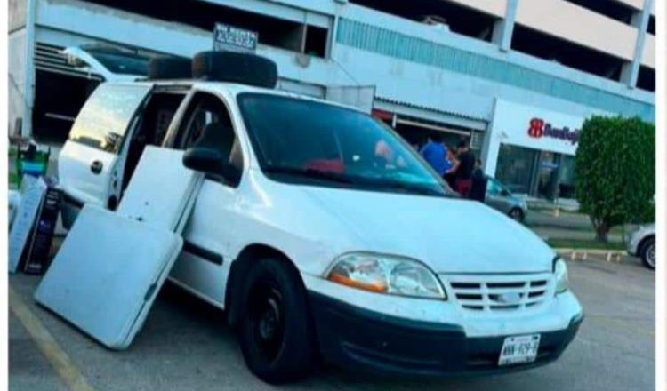 Drogan a personas para robarles afuera de negocios en Villahermosa