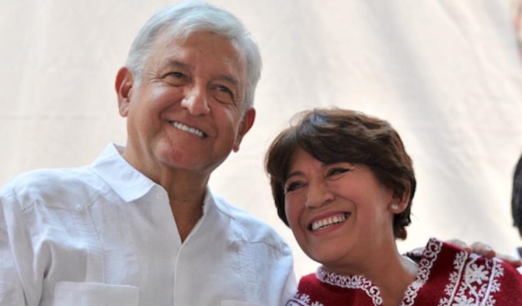 Anuncia Obrador primera gira junto a Delfina como gobernadora de Edomex