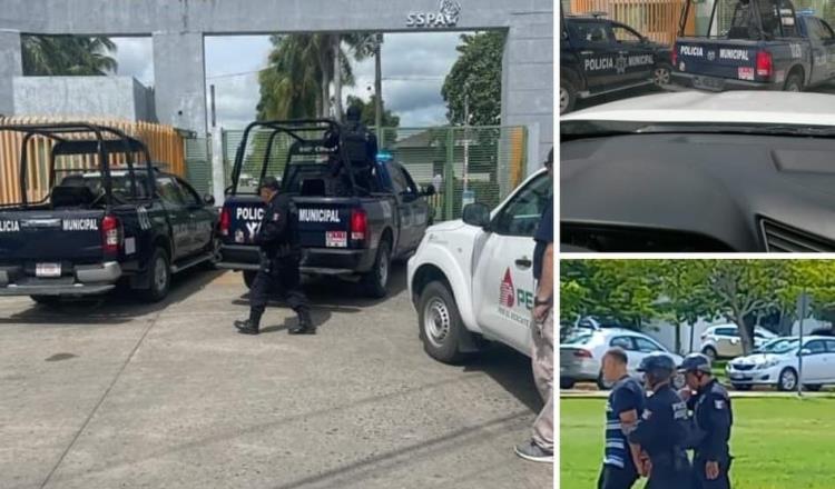 Balean a trabajadores al interior del Cobertizo de Pemex en Comalcalco