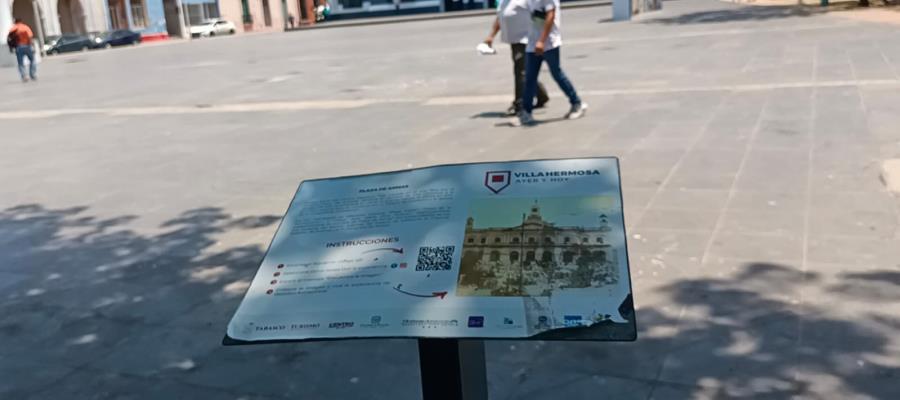 Por ser tema "complicado" no se ha presentado denuncia ante FGE, por vandalismo en placas QR: Centro