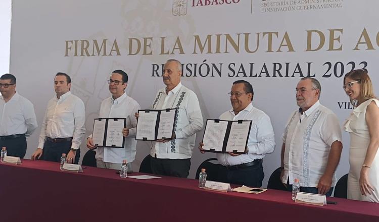 Aumento salarial a burócratas será del 3%, confirma Gobierno de Tabasco