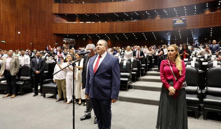 Rinde protesta Ismael Plankarte como diputado federal suplente de Marcos Rosendo