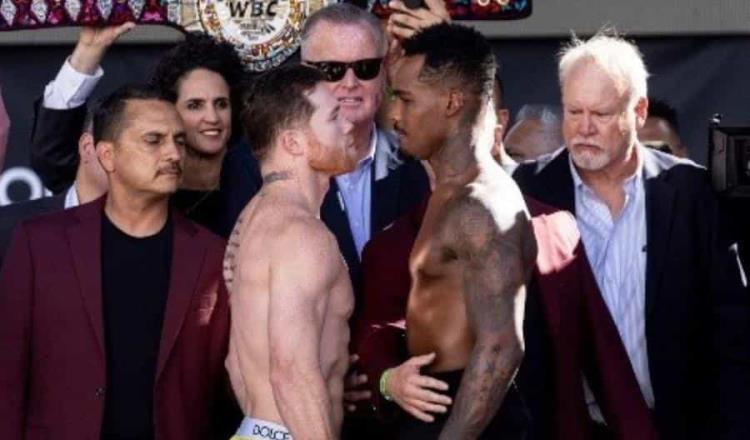 Canelo y Charlo vencen báscula y se declaran listos para combate en Las Vegas