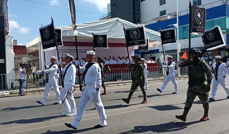 Destaca gobernador participación de Fuerzas Armadas en Tabasco en aniversario de su creación