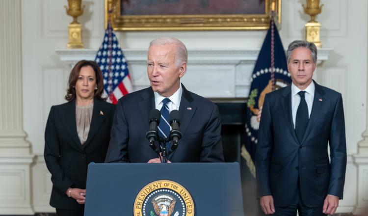 EE. UU. dará a Israel todo lo que necesite para defenderse: Biden