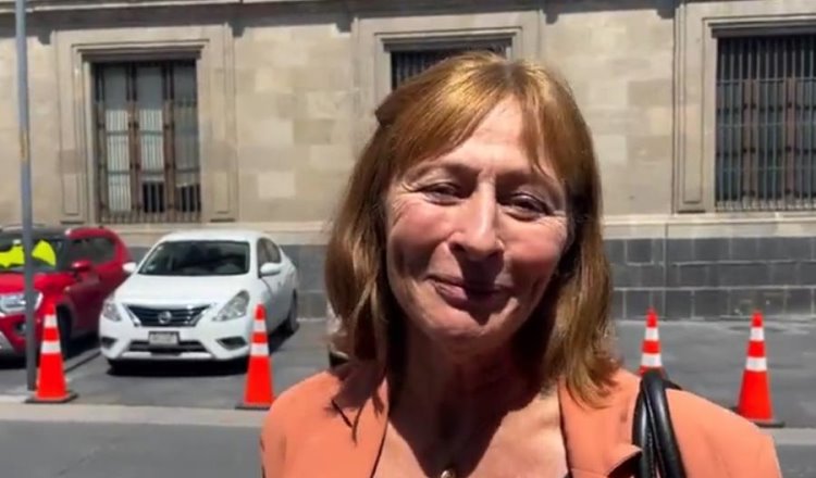 Reaparece Tatiana Clouthier; se reúne con AMLO en Palacio Nacional