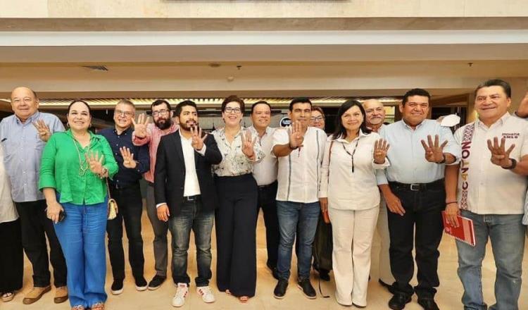 Van 5 por la candidatura de Morena al gobierno de Tabasco; incluye CEN sólo a Cantón para la encuesta final