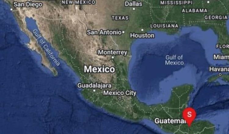 Se registra sismo de magnitud 5.4 al sur de Chetumal, Quintana Roo; no hay reportes de daños