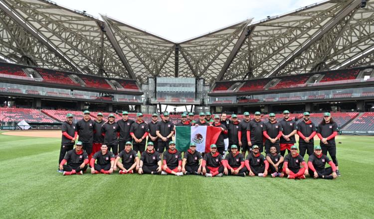 Selección Nacional de Beisbol entrena en el Harp Helú previo a viajar a Chile a Panamericanos