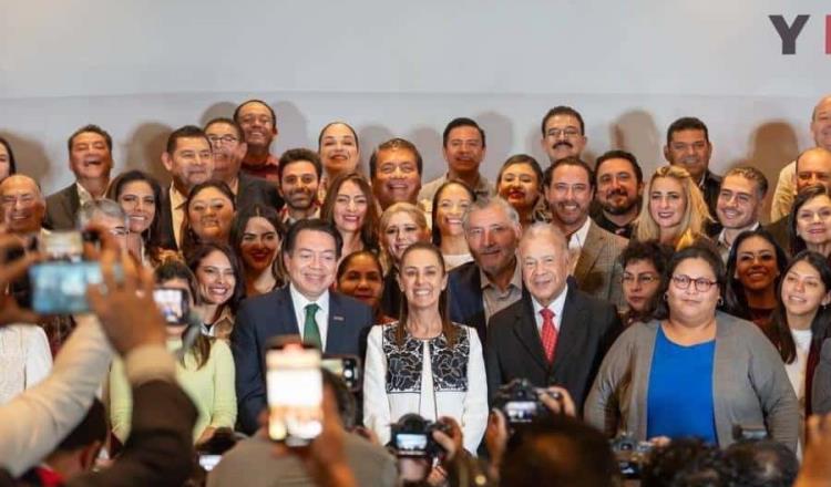 Hará Morena encuestas espejo en estados; firman acuerdo de unidad