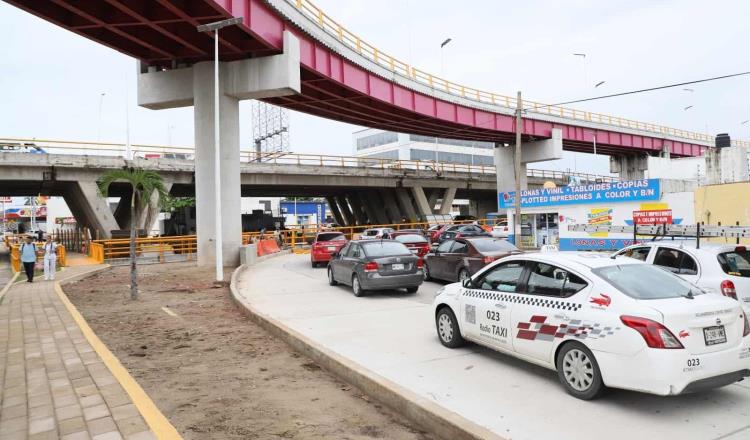 Sin concluir quinta etapa de distribuidor vial, abren ampliación a dos carriles en Av. Universidad