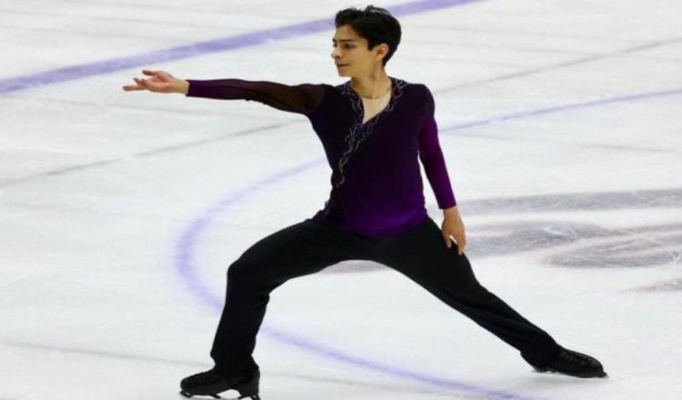 Donovan Carrillo gana medalla de plata en Torneo Internacional de Patinaje en Escocia