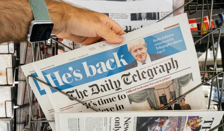 Por fuertes deudas ponen a la venta el The Daily Telegraph, emblemático medio británico