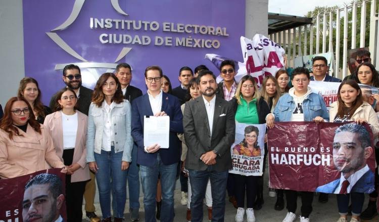 Denuncia MC a Harfuch y Clara Brugada por presuntos actos anticipados de campaña