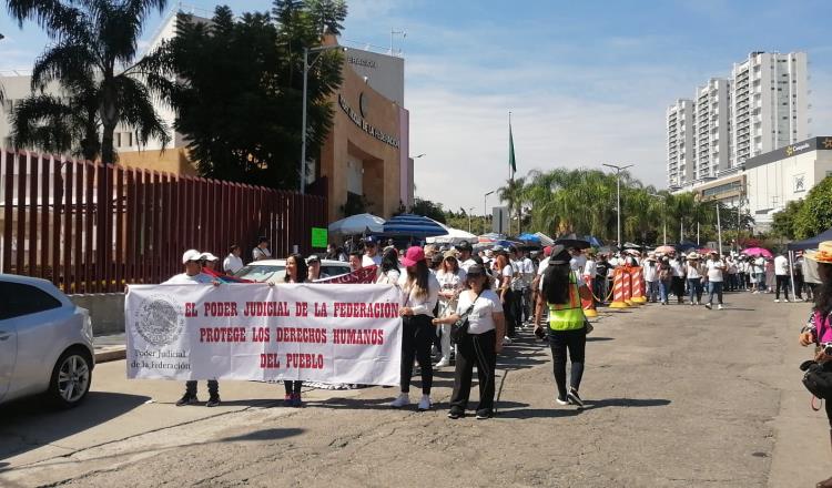 "No caeremos en provocaciones", aseguran líderes sindicales del Poder Judicial