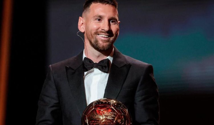 Messi obtiene su octavo Balón de Oro