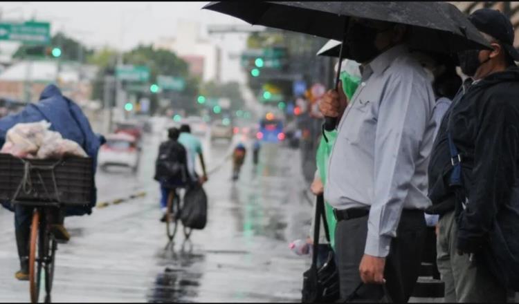 Emite PC aviso precautorio por lluvias de fuertes a intensas para este jueves en Tabasco