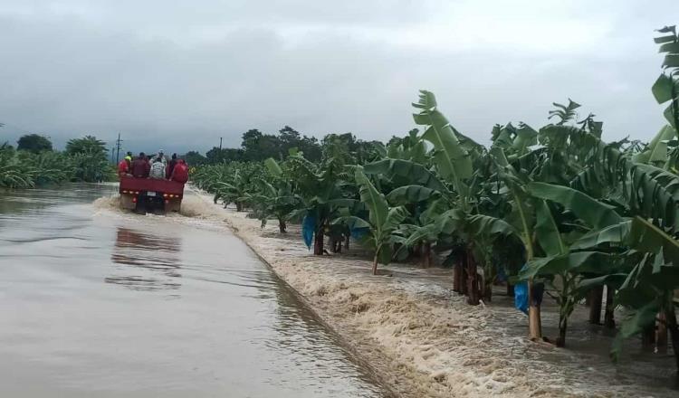 4 vados en la Villahermosa-Teapa; ya hay paso en la Villahermosa-Jalapa