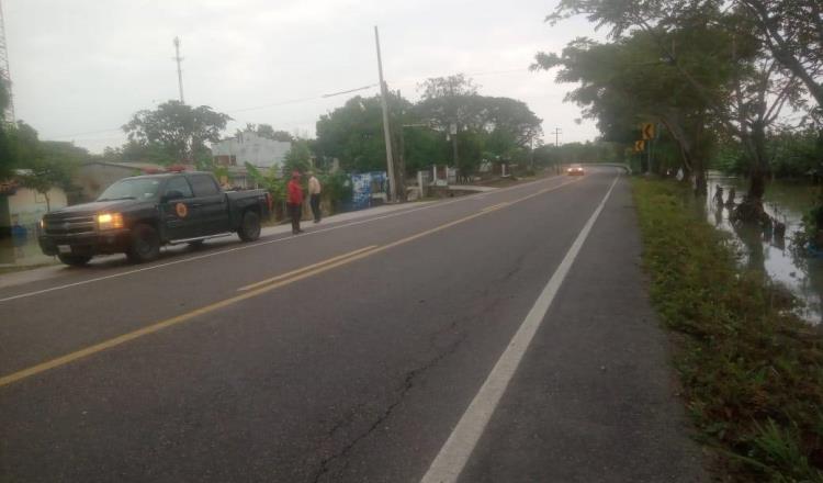 Desaparecen vados en carretera a Jalapa, Teapa y Tacotalpa