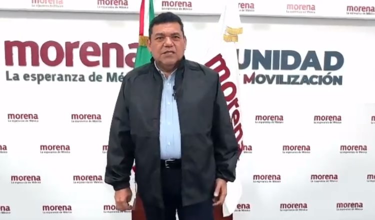 Formaliza May registro como precandidato único de Morena al Gobierno de Tabasco