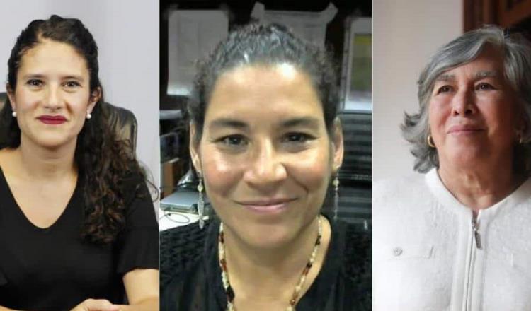 Bertha Alcalde, Lenia Batres y María Estela Ríos, terna de AMLO para sustituir a Zaldívar