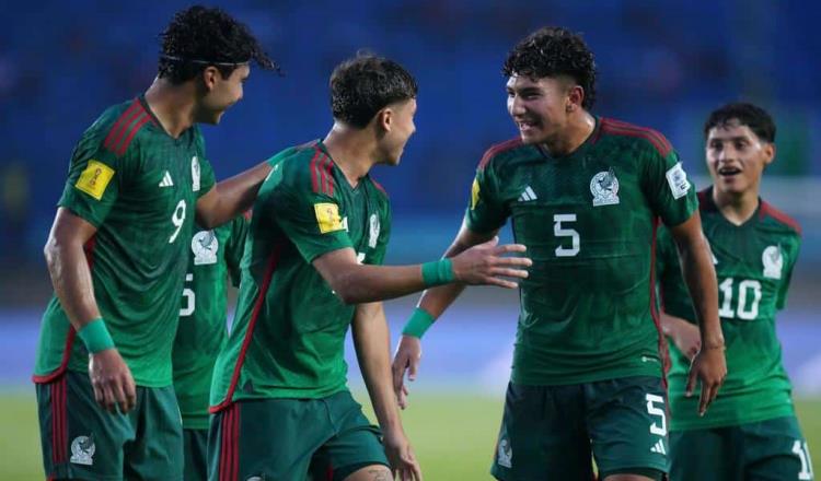 México Sub-17 se mete a octavos de final del mundial al vencer 4-0 a Nueva Zelanda