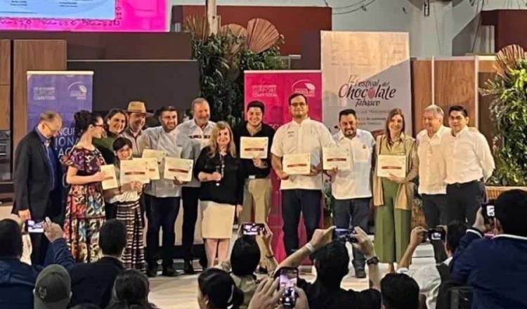 Premian a ganadores de los concursos nacionales de Cacao y Chocolate de Origen 