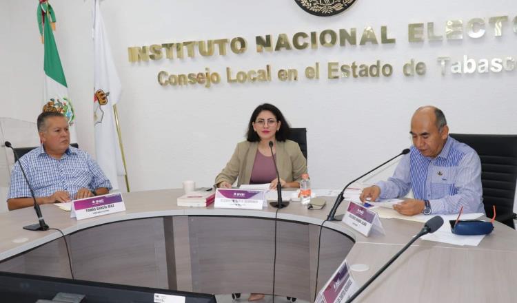 Aprueba INE Tabasco designación y ratificación de representantes electorales de consejos distritales