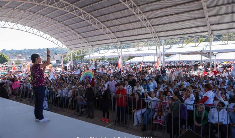 Del otro lado se están quedando solos, la mayoría del pueblo está con la 4T, asegura Sheinbaum