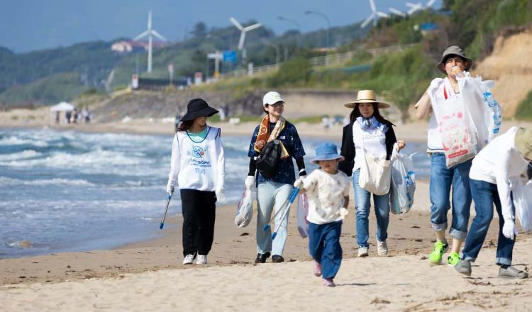 Organiza Japón primer mundial de recolección de basura