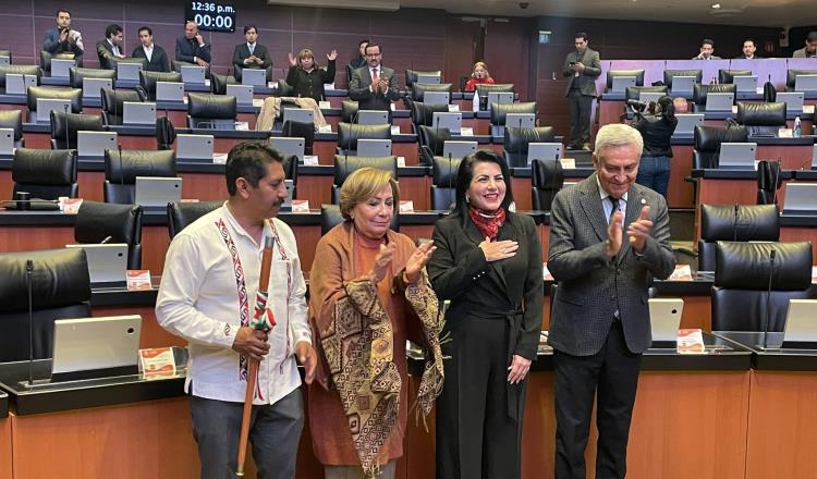 Rinde protesta Adriana Manzanilla como senadora suplente de Mónica Fernández