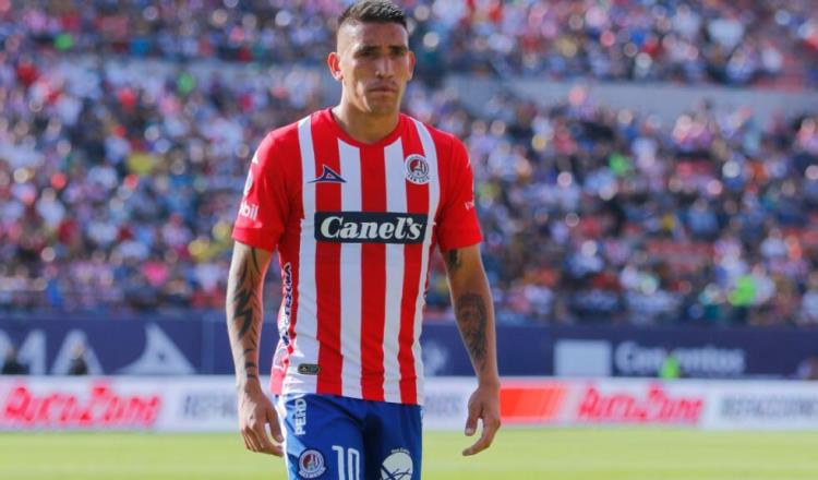 Exjugador del Atlético San Luis da positivo a cocaína en control policial en Argentina