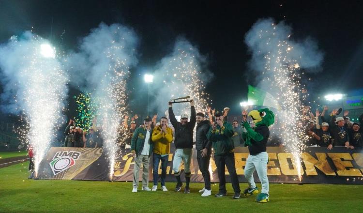 Equipo de Olmecas, Unión Laguna y Pericos ganan campeonato de Liga Invernal Mexicana