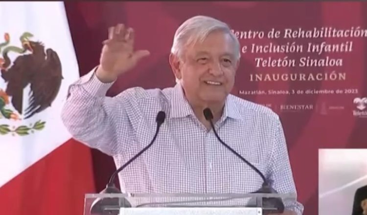 Anuncia AMLO iniciativa para elevar a rango constitucional pensión para personas con discapacidad