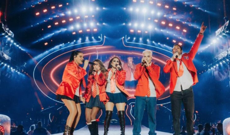 Tecnología en luces y sonido, así es el icónico show de RBD tras 15 años de ausencia