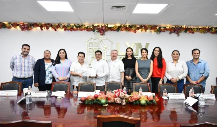 Entrega CEDH informe anual de labores al Congreso de Tabasco